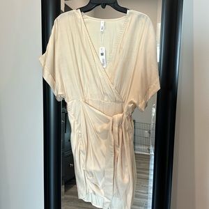 Callie wrap front dress size medium brand new with tags